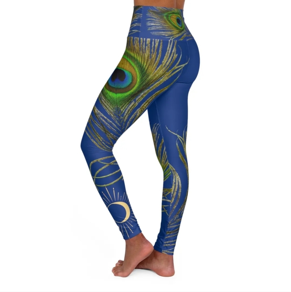 Royal Peacock Leggings